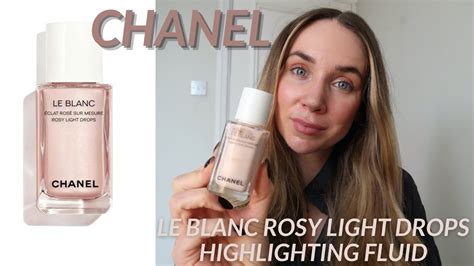 chanel rosy light drops reviews|le blanc rosy light drops.